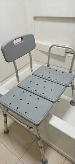 Shower chair transfer