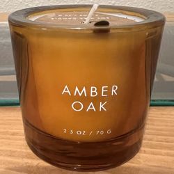 Amber Oak Soy Wax Candle