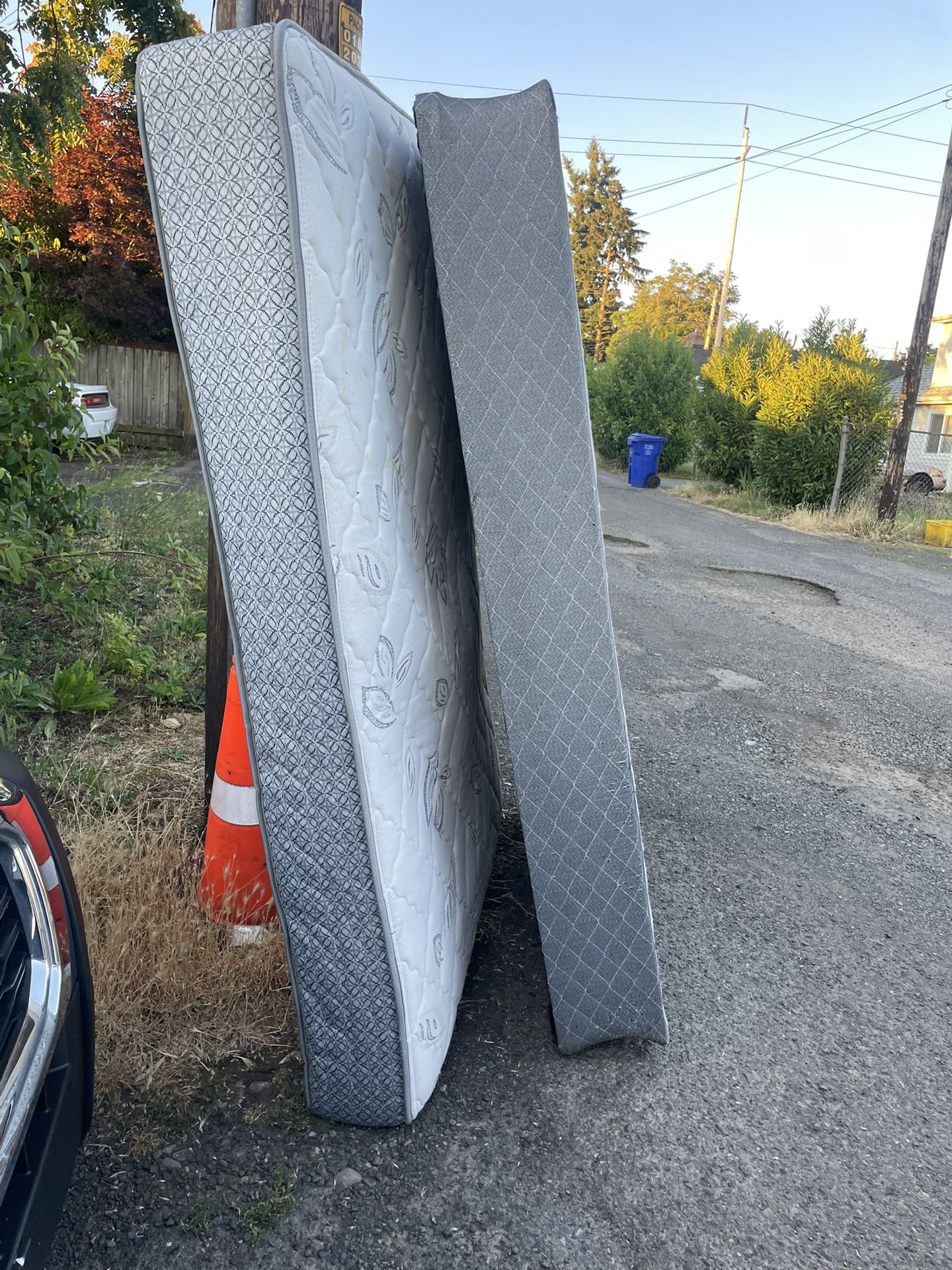 Mattress & Box Spring Free