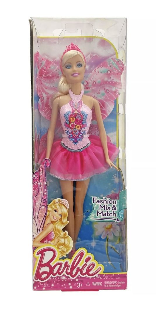 Barbie Fairytale Magic Fairy Doll with Mix & Match Fashion (BCP20) Mattel 2014