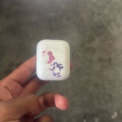 1st Gen AirPods With Flower Design