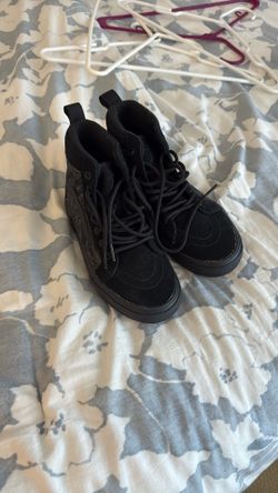 Vans US Kids 3.0  Camo SK8 Hi MTE Black Color