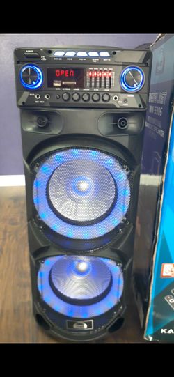 Bluetooth/FM Speaker w/light