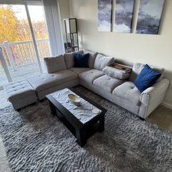 Sciortino 3 - Piece Upholstered Sectional