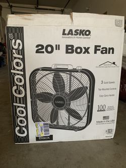 3 Speeds 20” Fans
