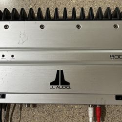 Old school Car Amp JL Audio Class D Amplifier 1channel Monoblock 500watts RMS for bass only Slash V1  Series 