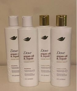 Dove Argan Oil & Repair Shampoo and Conditioner Set