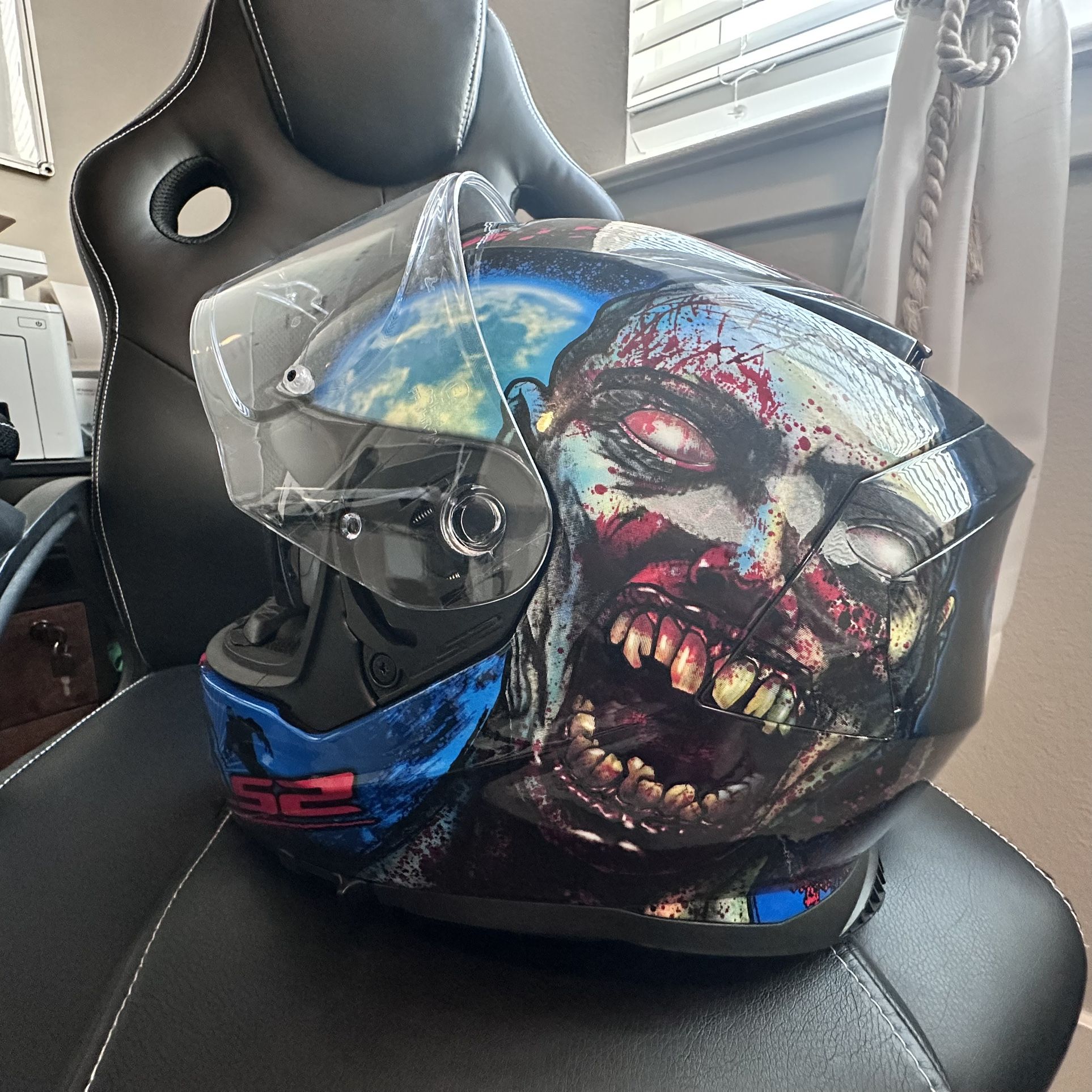 🔥 LS2 Assault Full-Face Helmet – Like New, Never Dropped, Pinlock Included