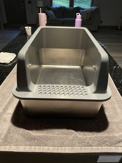 Stainless Steel Litter Box
