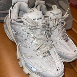 Balenciaga White Track Worn Once Look Brand New 