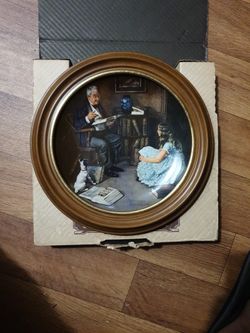 The Storyteller By Norman Rockwell