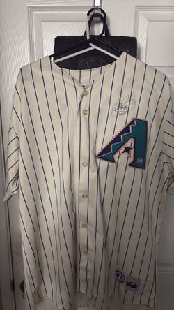 Signed baseball jersey