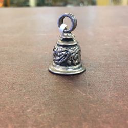 Silver Pendant Bell