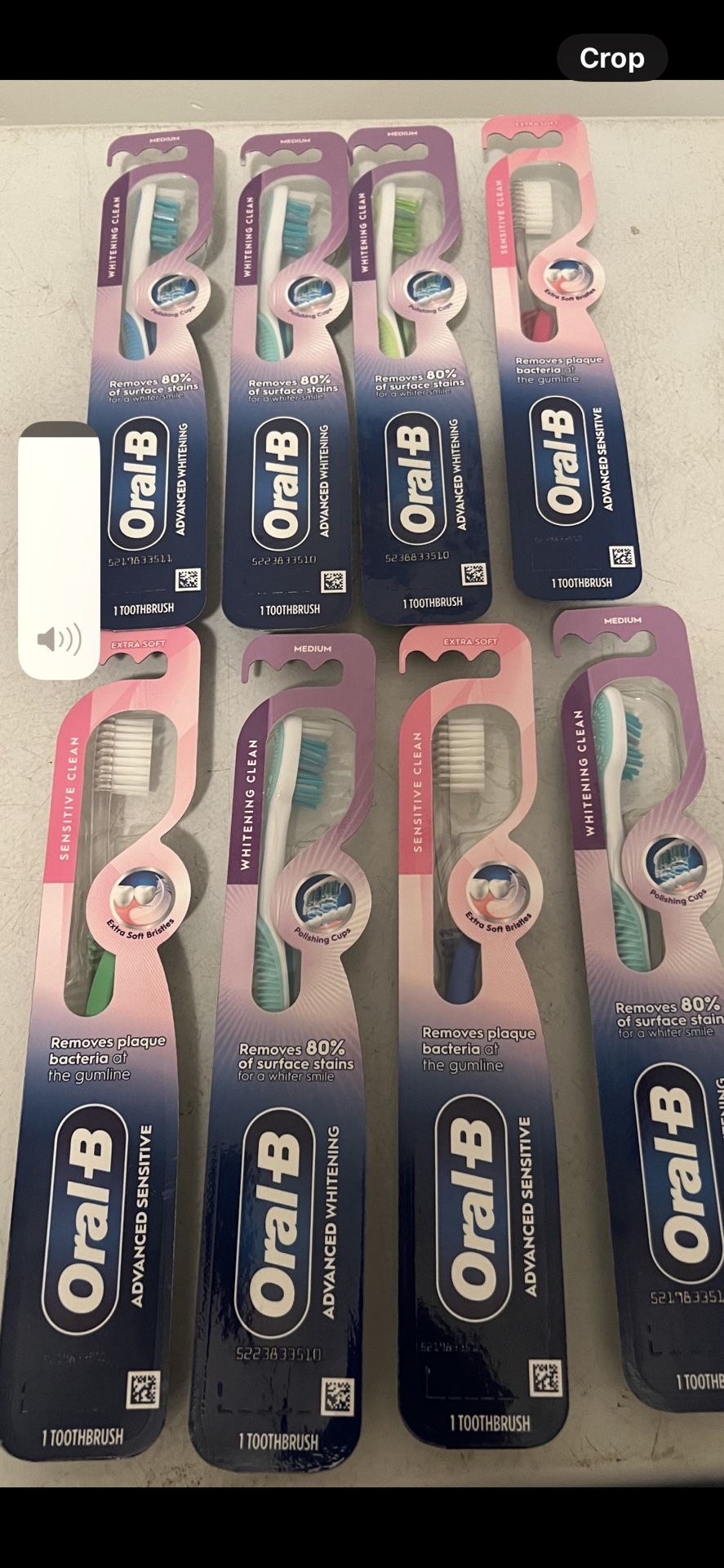 Oral B Toothbrushes 5/$8