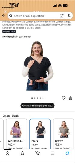 Momcozy carrier