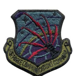 patch air force communications command patch usaf military rothco |