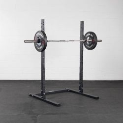 Squat rack bench press