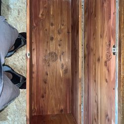 Vintage Cedar Storage Chest – $85 OBO – CASH ONLY Porch Pickup