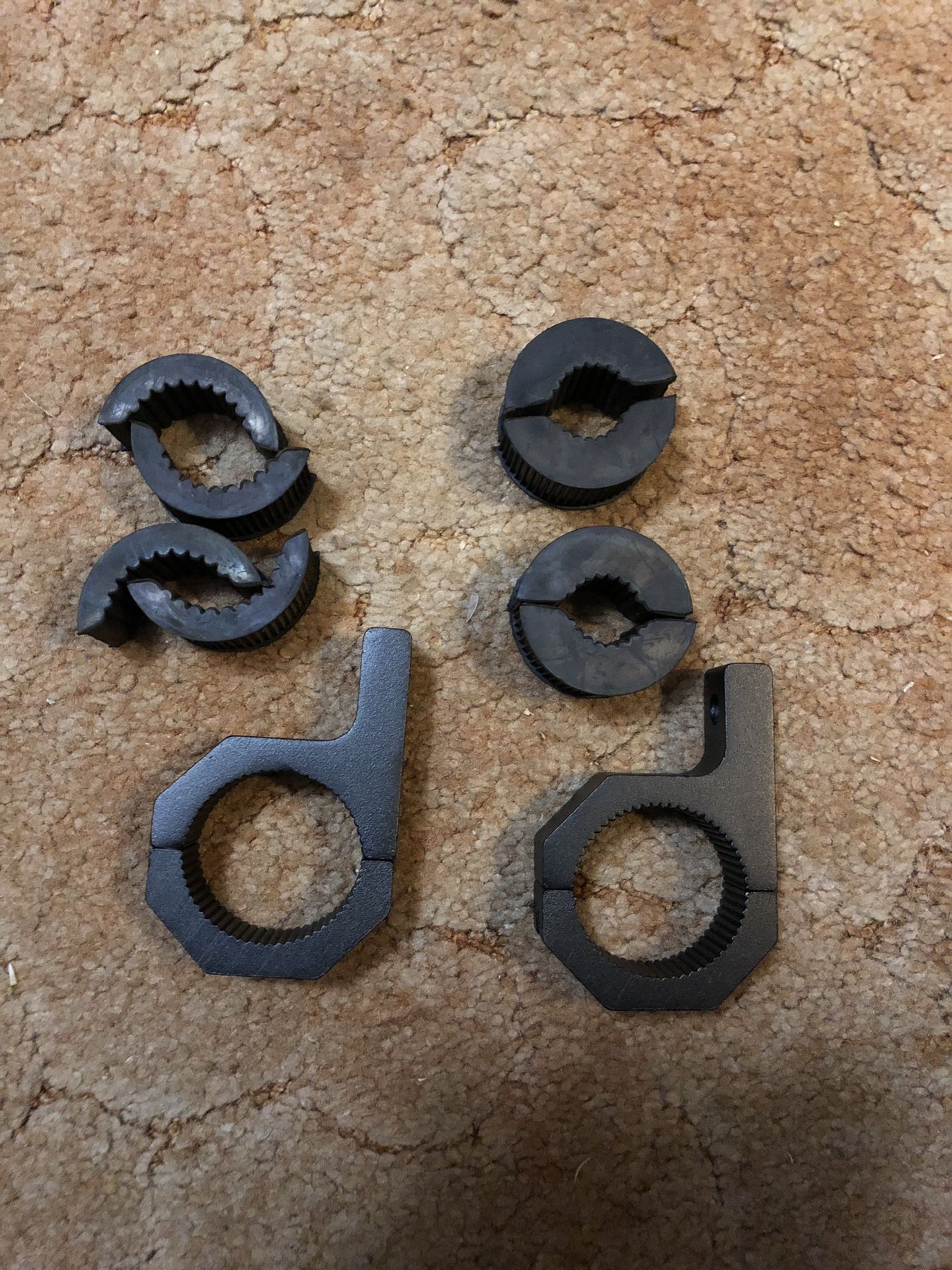 Light bar mounting brackets
