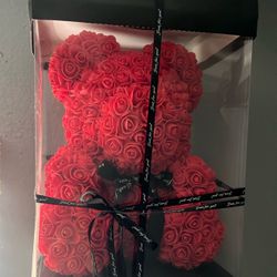 Big Rose Teddy Bear 