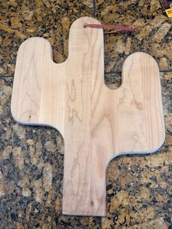 Cactus Cutting Board or Wall decor