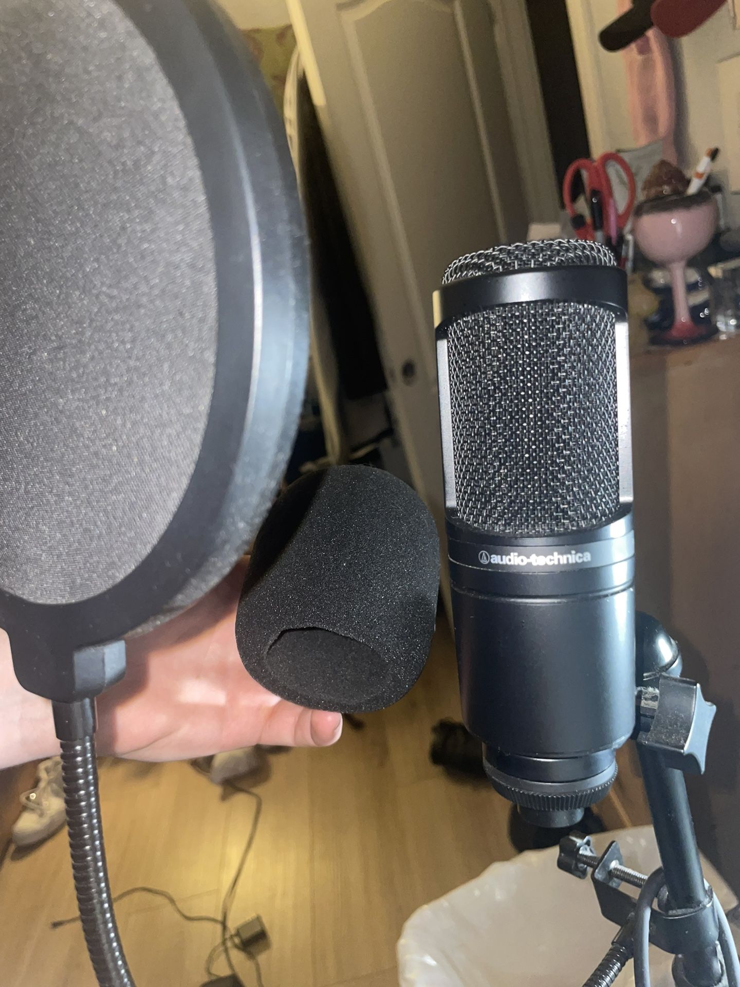 Audio-Technica AT2020 Cardioid Medium-diaphragm Condenser Microphone