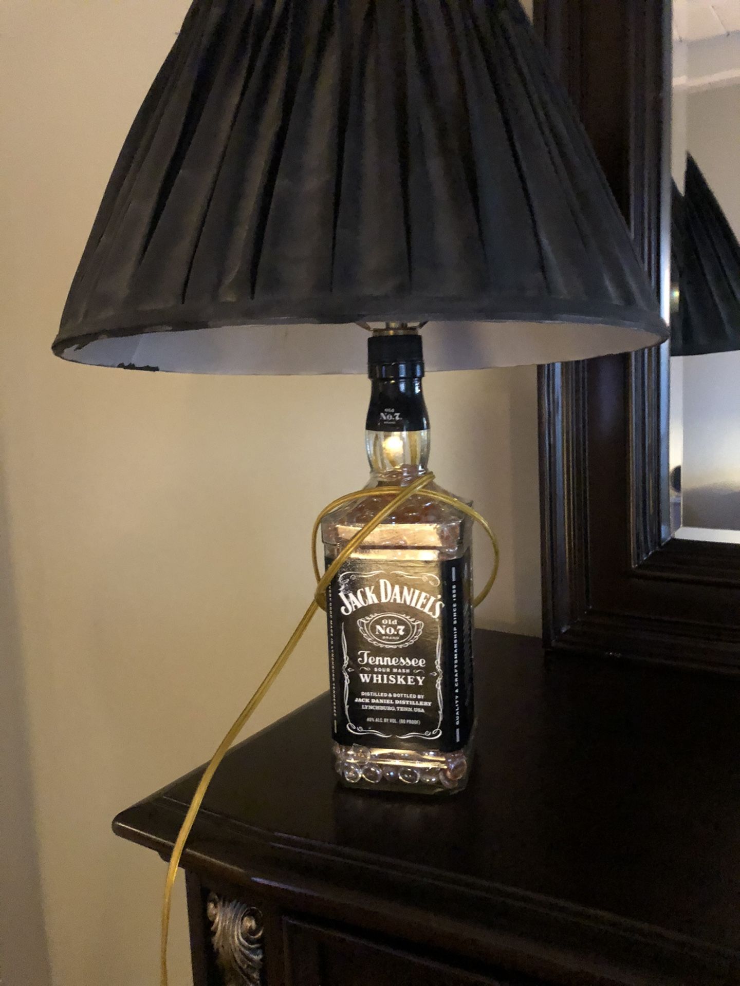 Lamp- 1 of a kind, handmade lamp.