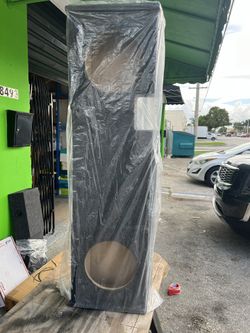 Subwoofer Enclosure, Brand New , 2 Pieces
