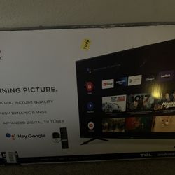 55 IN SMART TV- NEW