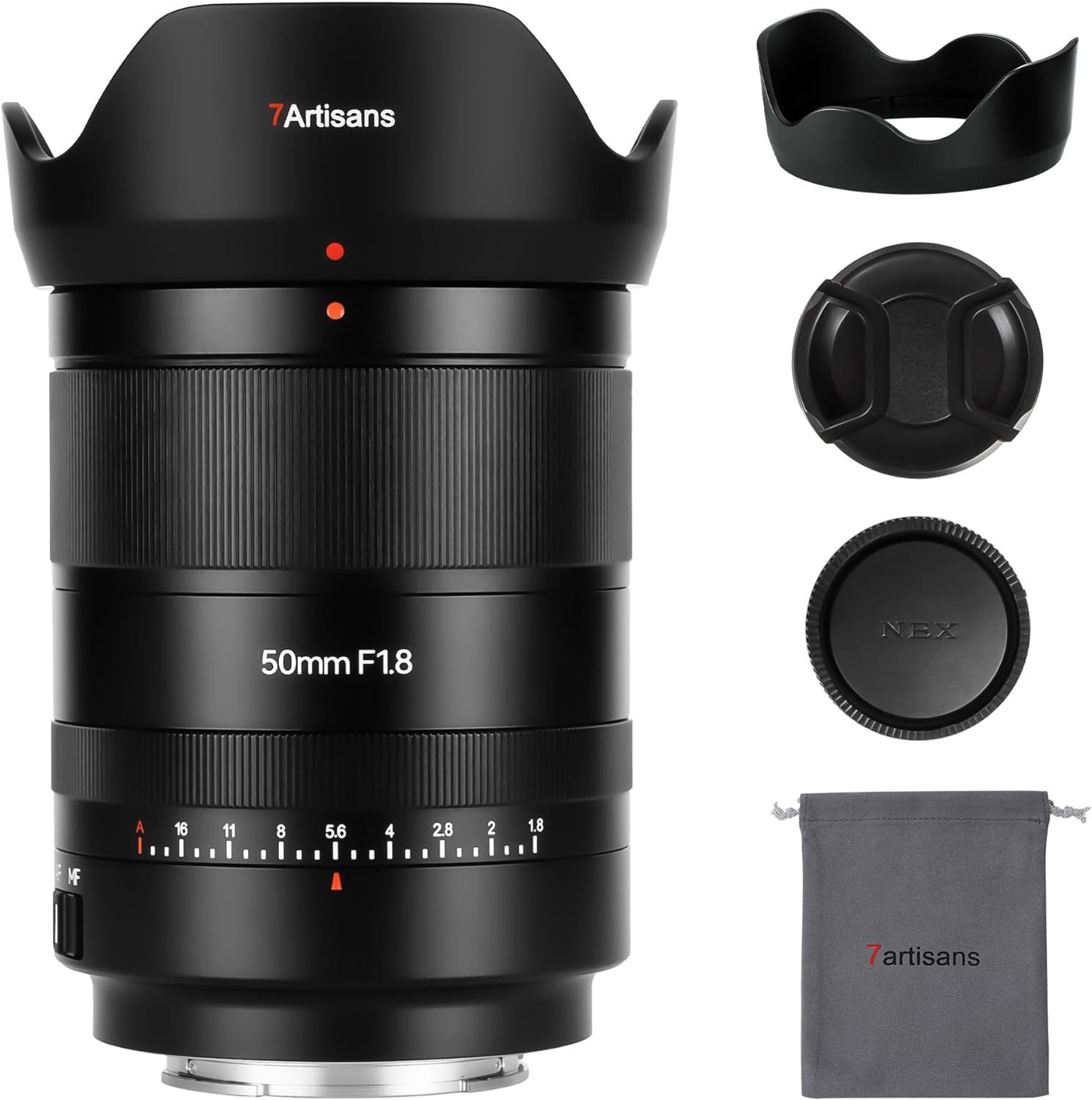 7artisans AutoFocus 50mm Full Frame Large Aperture