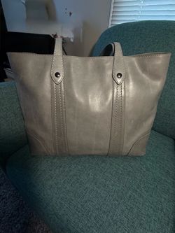 FRYE Melissa Tote in gray, EUC!! Cross posted!