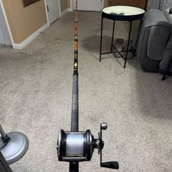 Sabre Pacifica Stroker/ Penn 545 Saltwater Fishing Jig stick