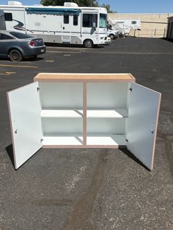 Nice 4ft Long Wall Cabinet-$30