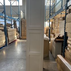 Shaker white Cabinets Wall Pantry Cabinet