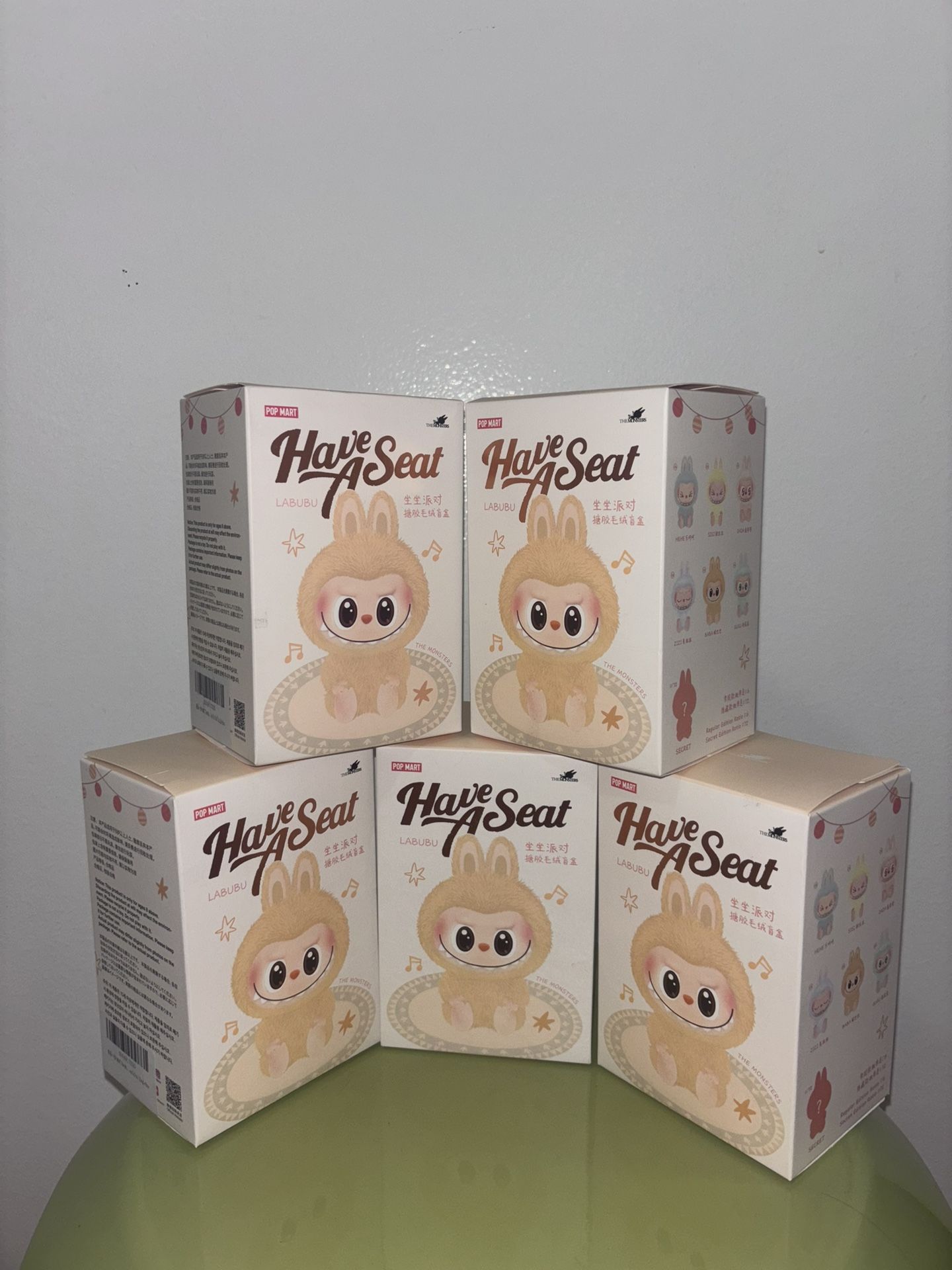 *AUTHENTIC* Labubu Have A Seat Blind Boxes 