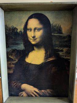 Mona Lisa poster print by Leonardo da Vinci (12 x 16)
