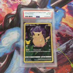 Pikachu 005/025 Celebrations Holo PSA 6