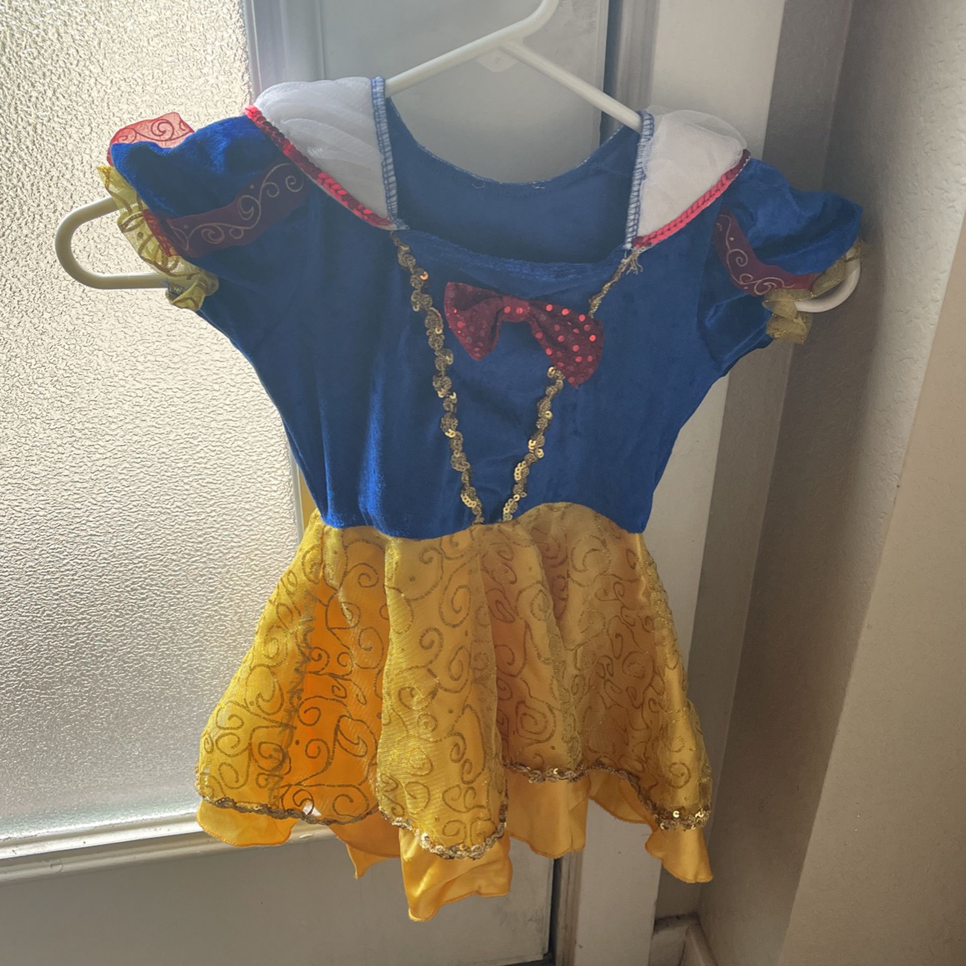 Toddler Snow White Costume And Shoes 