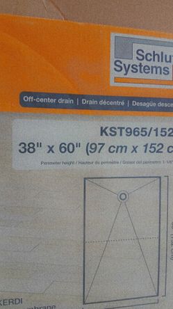 Sloped Shower Tray