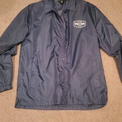 VOLCOM BLUE WINDBREAKER MENS XL SKATER LOOK NOT VANS TILLYS SUPREME  THRASHER SURFER'S SURF HUNTINGTON BEACH BEACH GEAR