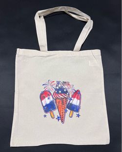 Patriotic tote bags