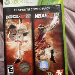 2k12 Sports Combo Pack Major League/NBA2K12