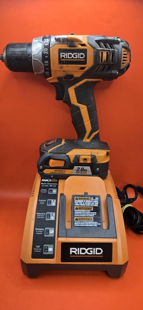 RIDGID R86008 1/2" CORDLESS DRILL DRIVER