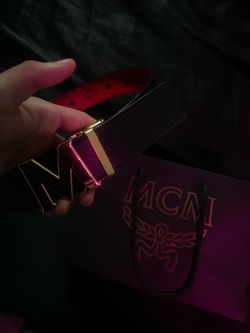 Authentic used mcm belt good condition