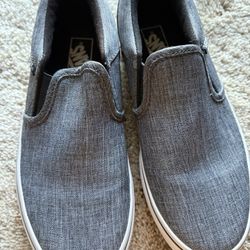 New Gray Vans Size 3 Youth