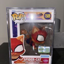 Funko POP! Ultra Flocked Spider Cat Spiderverse #1509 LE 5,000 