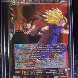 Foil: Son Gohan, Facing the Android Terror SCR