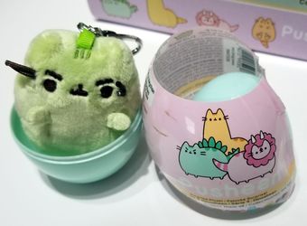 Dinosheen Green Tyrannosaurus Pusheen Blind Bag Series 9