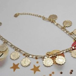 Zodiac Bracelet Gold Plated Oro Laminado