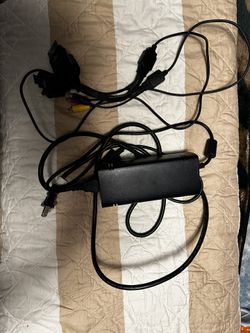 Xbox 360 Power Cables With AV Adapter